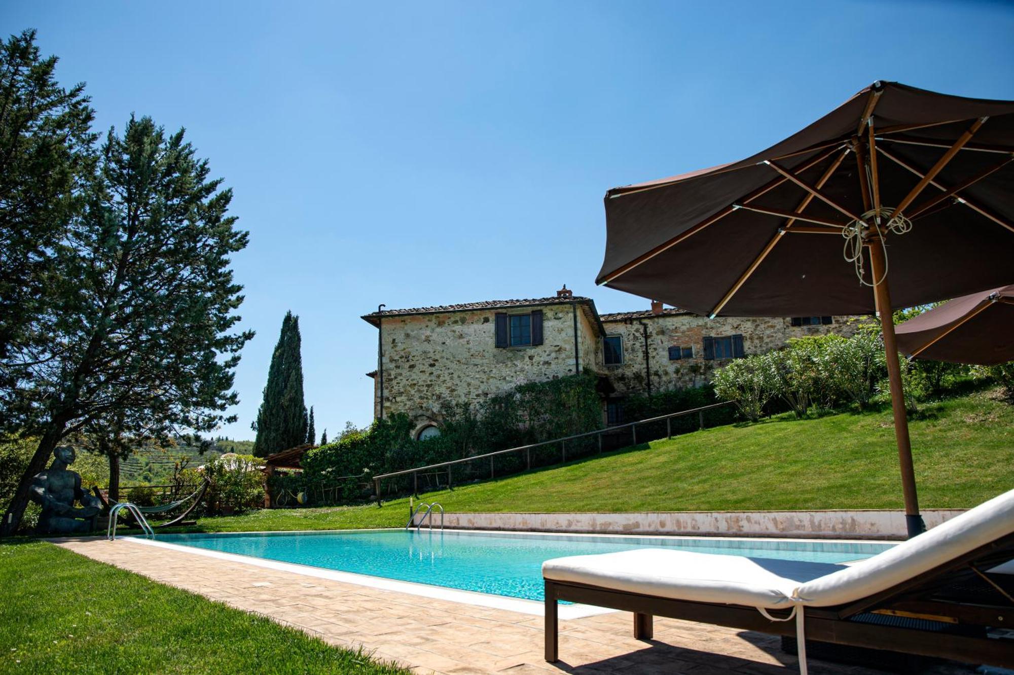Villa Nittardi Castellina in Chianti Exterior foto